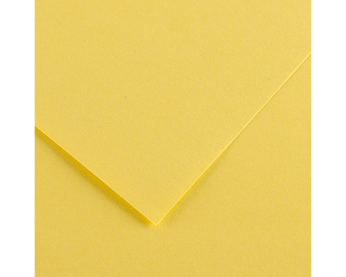 CARTONCINO COLORATO VIVALDI 210 x 297mm 185gr GIALLO PAGLIA 50ff A4