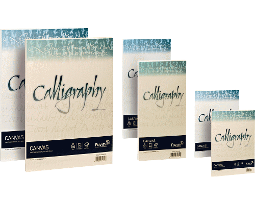 CARTA CALLIGRAPHY PERGAMENA 190gr FOGLI ORO 210 x 297mm A4 50pz.