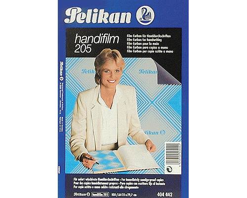CARTA CARBONE HANDFILM BLU 210 x 297mm 100ff A MANO