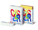 ESPOSITORE CARTONCINO BRISTOL SCATOLA 240fg 200gr 50 x 70cm 12 COLORI ASSORTITI