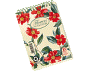 BLOCCO NATURE FLOWERS 100pg 80gr SPIRALE IN TESTA BIANCA RIC 10 X 15cm 5 MM