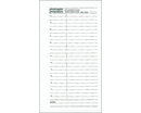 RICAMBIO ORGANIZER APPUNTAMENTI 77 x 127mm