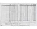 REGISTRO DEI CORRISPETTIVI 245 x 310mm PAGINE NUMERATE 14cop/fg