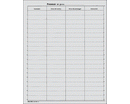 REGISTRO FIRME PRESENZE 245 x 310mm 49 pagine 24cop/fg