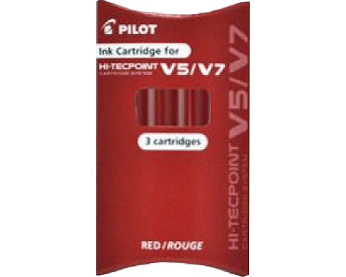 CARTUCCE PER HI-TECPOINT V5 - V7 BEGREEN ROSSO 3PZ