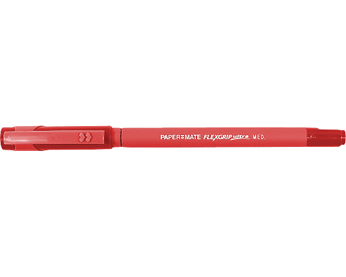 PENNA A SFERA FLEXGRIP ULTRA STICK PERMANENTE MEDIA ROSSO