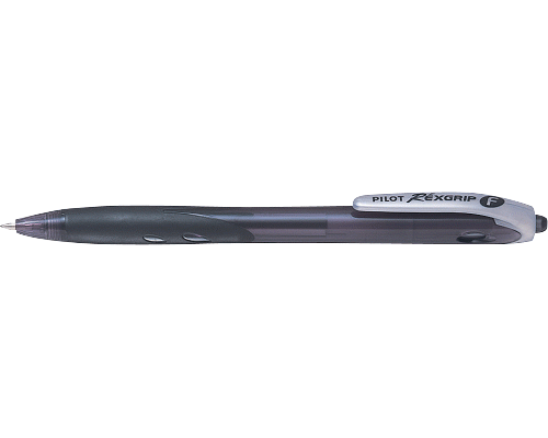 PENNA A SFERA A SCATTO REXGRIP PERMANENTE F 0,7 NERO