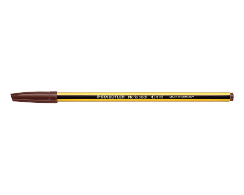 PENNA A SFERA NORIS STICK 434 PERMANENTE MEDIA MARRONE