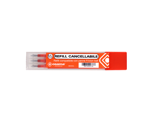 REFILL RISCRIVI CANCELLABILE 0,7 ROSSO