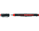 PENNA ROLLER BLACK MEDIUM ROSSO