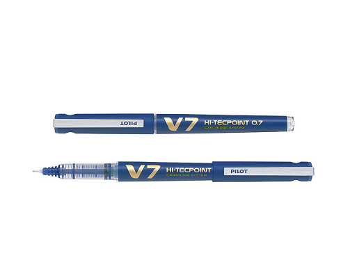 PENNE RICARICABILI H-TECPOINT V7 0,5 BLU