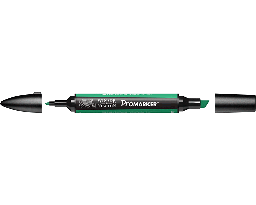 PENNARELLO PROMARKER PUNTA DOPPIA SCALPELLO E FINE A BASE DI EMERALD (G657)