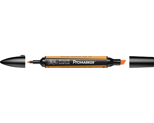 PENNARELLO PROMARKER PUNTA DOPPIA SCALPELLO E FINE A BASE DI HONEYCOMB (O547)