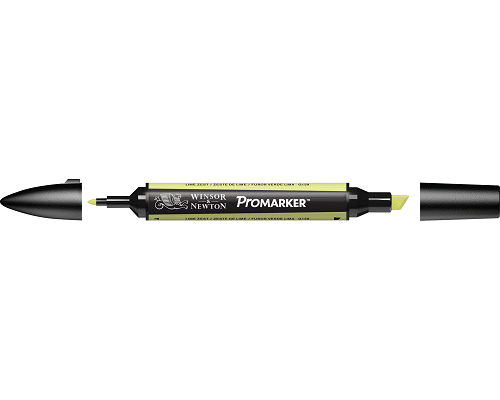 PENNARELLO PROMARKER PUNTA DOPPIA SCALPELLO E FINE A BASE DI LIME ZEST (G159)