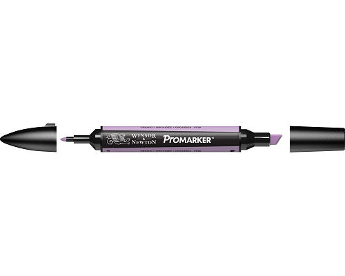 PENNARELLO PROMARKER PUNTA DOPPIA SCALPELLO E FINE A BASE DI ORCHID (V528)