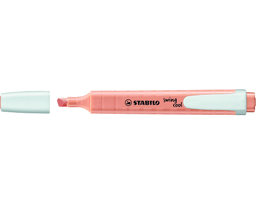 EVIDENZIATORE A PENNA SWING PASTEL SCALPELLO ROSA PESCA