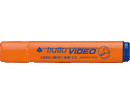 EVIDENZIATORE A PENNA TRATTO VIDEO SCALPELLO ARANCIO