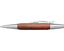 PENNA DA REGALO E-MOTION CHROME WOOD SFERA MARRONE