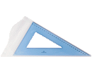 SQUADRA RESINA AZZURRA ANTIGRAFFIO 30 CM / 60