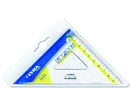 SQUADRA PLASTICA 16 CM / 45 INCISA