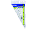SQUADRA PLASTICA 16 CM / 60 INCISA