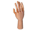 MANI LEGNO cm. 29 UOMO