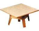 TRESPOLO DA TAVOLO GIREVOLE cm. 35 x 35