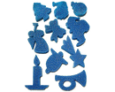 TIMBRI IN SPUGNA pz 16 FORME ASS.TE