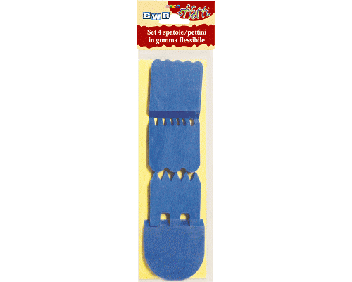 PENNELLI A SPATOLA  4PZ 