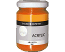 TEMPERA ACRILICA SIMPLY VASETTO VETRO 150ml ARANCIO
