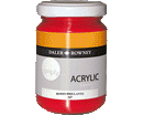 TEMPERA ACRILICA SIMPLY VASETTO VETRO 150ml ROSSO BRILLANTE