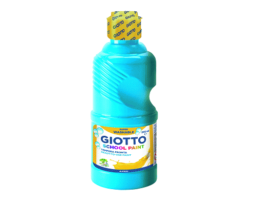 TEMPERA FLACONE 250ml CYAN