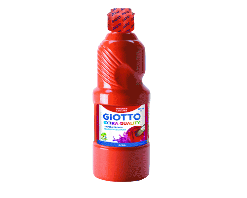 TEMPERA FLACONE 500ml ROSSO SCARLATTO