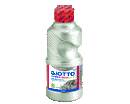 TEMPERA METAL PAINT FLACONE 250ml METALLIZZATO ARGENTO
