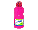 TEMPERA FLUO PAINT FLACONE 250ml FLUORESCENTE ROSA