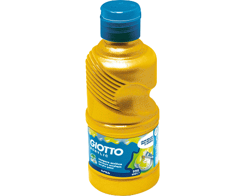TEMPERA ACRILICA FLACONE 250ml ORO