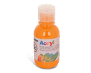TEMPERA ACRILICA FINE IN BOTTIGLIA 125ml 250 arancio