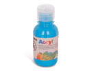 TEMPERA ACRILICA FINE IN BOTTIGLIA 125ml 501 cyan