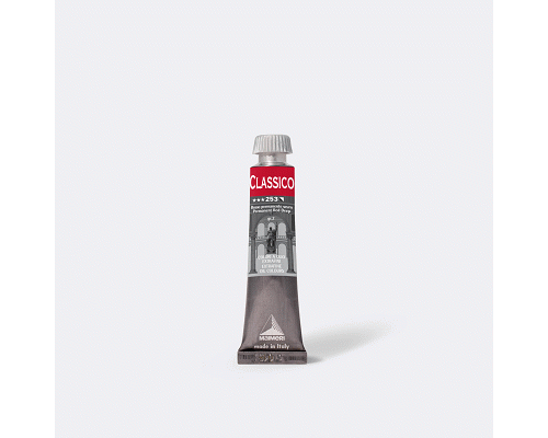 OLIO CLASSICO TUBETTO 20ml ROSSO PERMANENTE SCURO