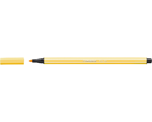 PENNARELLI PEN 68 punta MEDIA GIALLO