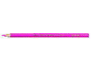PASTELLI SUPERMINA ESAGONALE 18cm 3,8mm ROSA FLUO