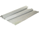 CARTA CRESPA METALLIZZATA 180gr 50 X 250cm ARGENTO
