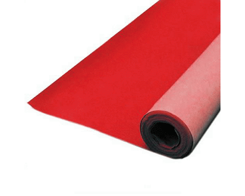 CARTA VELLUTATA ROTOLO 5mt x 70cm ROSSO