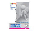 CARTONCINO METALIK 23 x 33cm 320gr ARGENTO