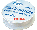 FILO IN NYLON TRASPARENTE DIAMETRO MM 0,4 100MT 