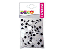 OCCHI MOBILI ADESIVI TONDI pz 100cm. 2 NERI
