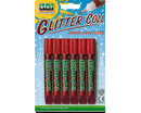 COLLA GLITTER TUBETTO 6pz 10,5ml ROSSO