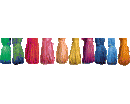 RAFIA NATURALE COLORATA 10pz 50gr ASSORTITI