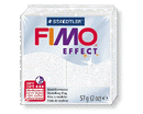 PASTA DA MODELLARE FIMO EFFECT 57gr bianco glitter