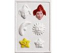 STAMPI A RILIEVO cm. 13 X 19 ASTRI/MASCHERE